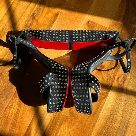 CHRISTIAN LOUBOUTIN
Movida Jane Strass Boum platform sandals, NEW - Picture 9 of 17